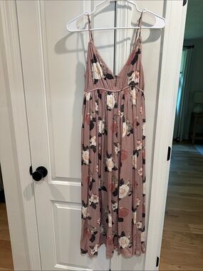 Magnolia Boutique floral flowy midi dress